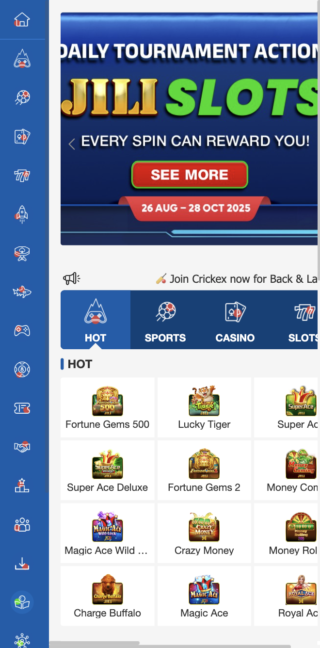 Online platform cricex for betting and gaming